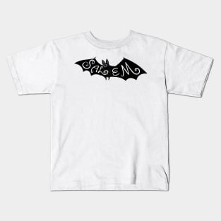 salem mass bat Kids T-Shirt